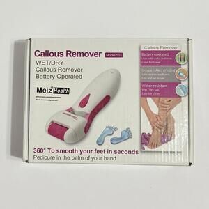 Callous Remover Battery Operated Wet/Dry Meiz Health New In Box